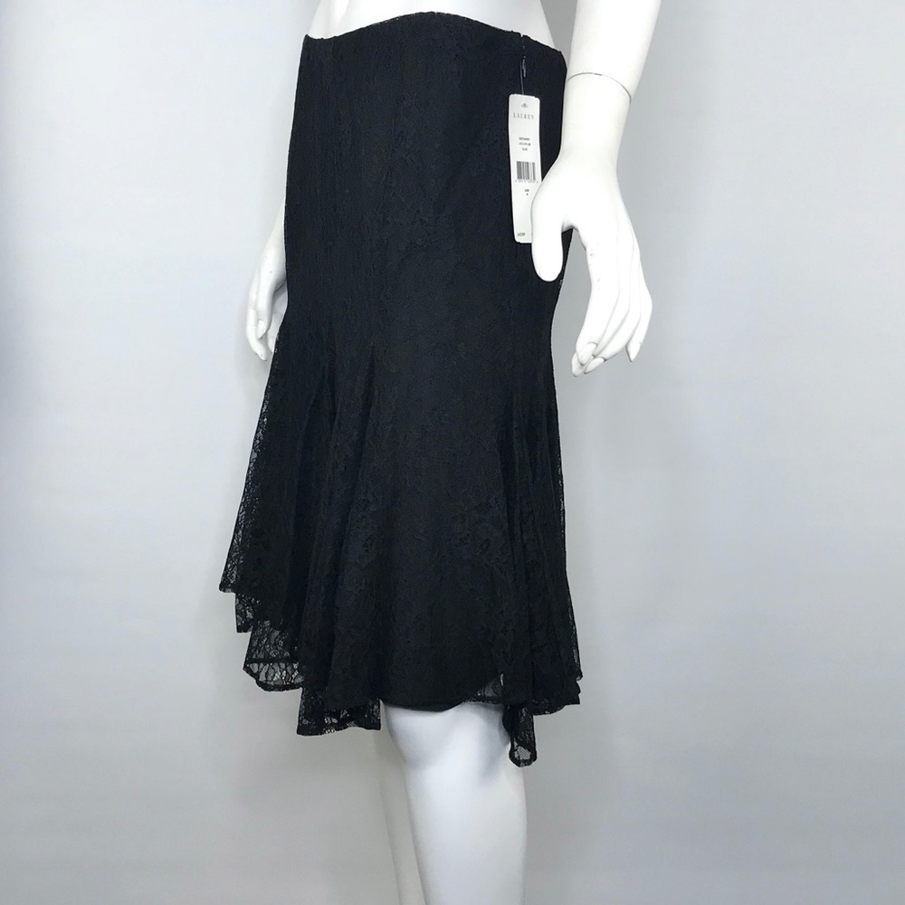 {Lauren by Ralph Lauren} Lace Chantilly Skirt - Picture 6 of 8